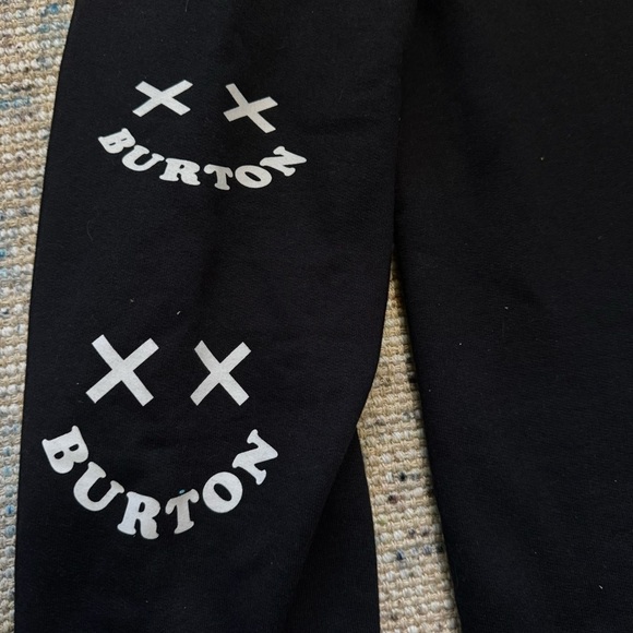 BURTON NWOT Skeleton Key 24 Fleece Crewneck Sweatshirt True Black 2024 - Men's M - Picture 5 of 9